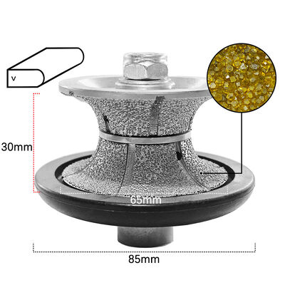 Diamond V type grinding wheel M14 for granite marble ceramic stone polish