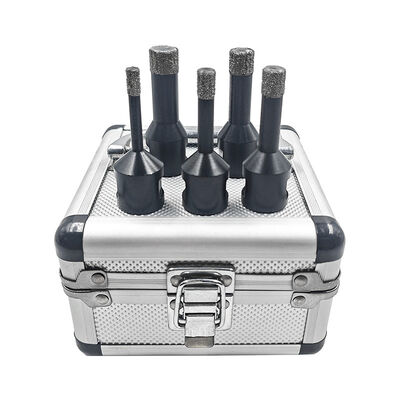 7pcs Marble M14 Hole Drill Bit Set vacuum brazing diamond tools for stone granite