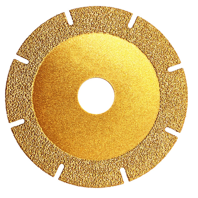 110mm Vacuum brazed cutting blade segment universal diamond tools