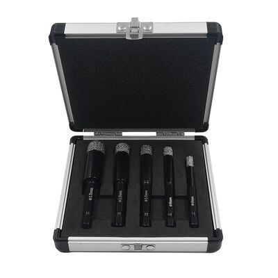 Diamond Hole Drill set 5pcs Express Interface fast connection for granite ceramic marble drilling